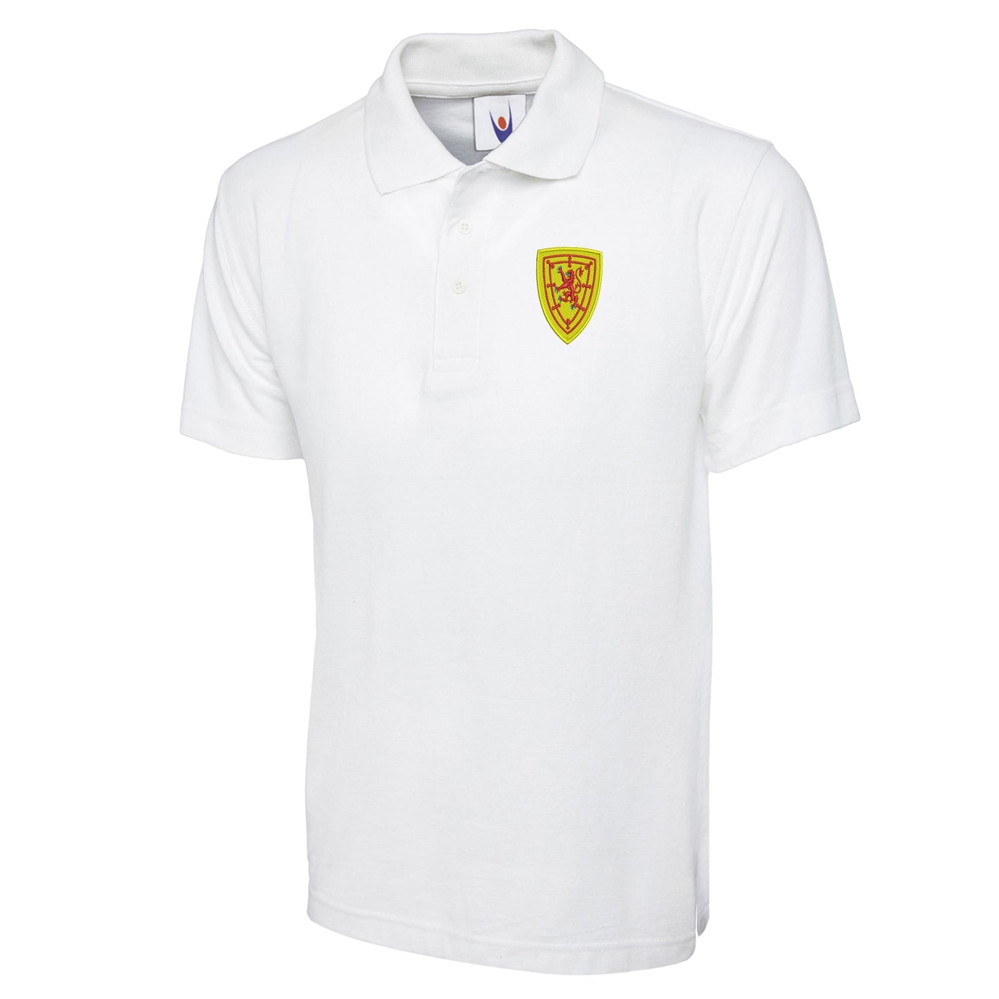 Retro Scotland 1879 Embroidered Classic Polo Shirt