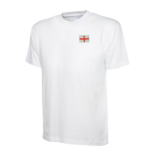 Flag of England Embroidered Children's T-Shirt