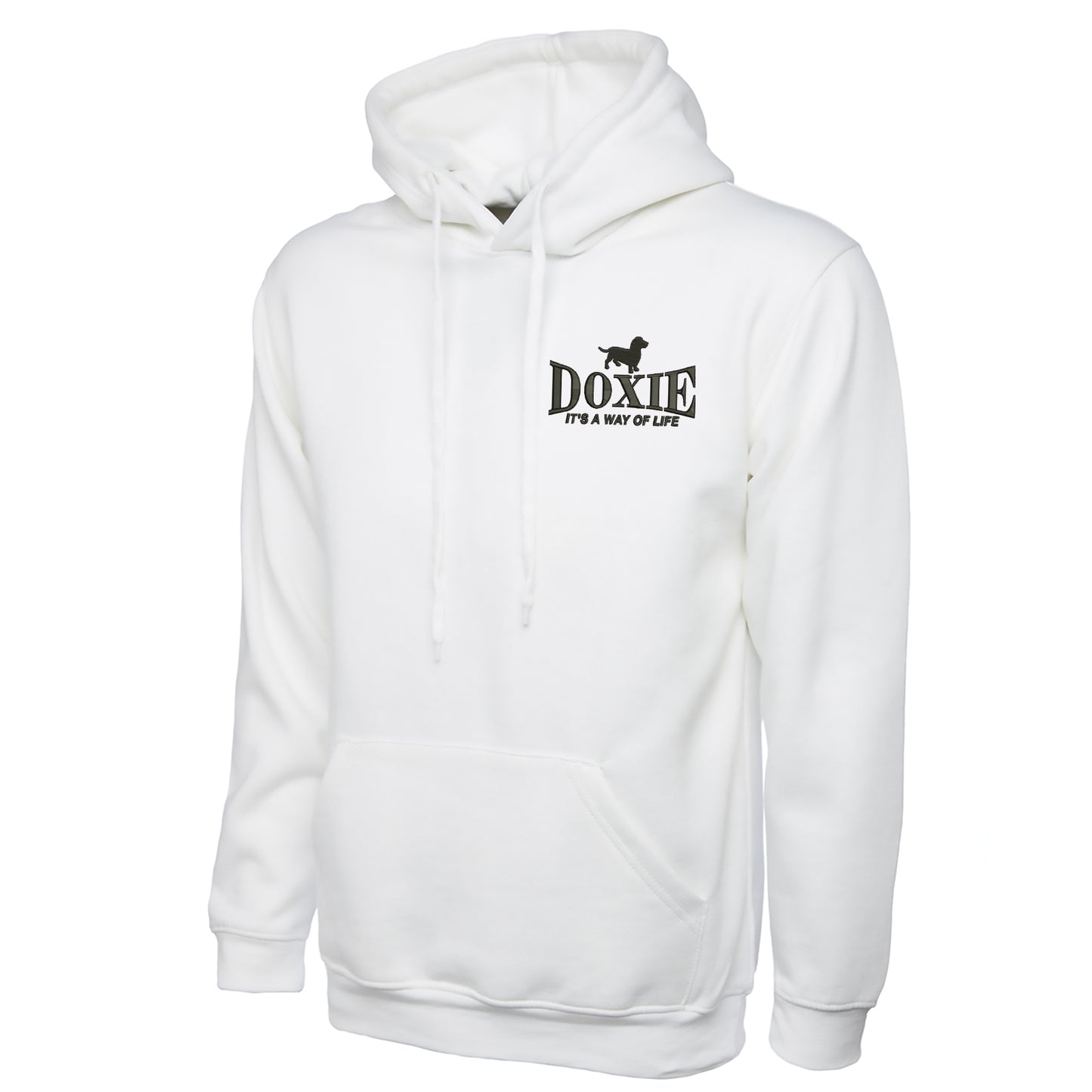 Doxie It's a Way of Life Embroidered Hoodie