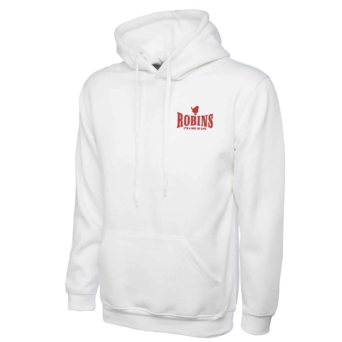 Robins It's a Way of Life Embroidered Classic Hoodie