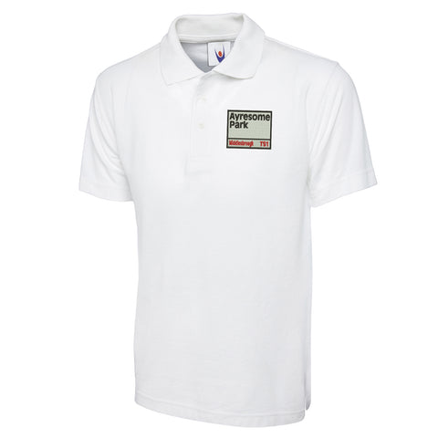 Ayresome Park TS1 Embroidered Classic Polo Shirt