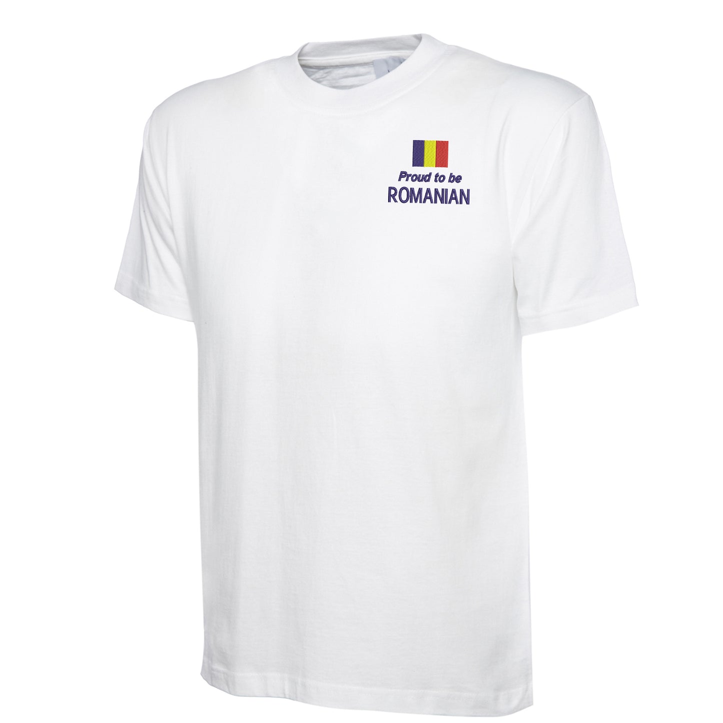 Proud to be Romanian Embroidered Classic T-Shirt