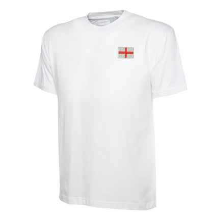 Flag of England Embroidered Classic T-Shirt