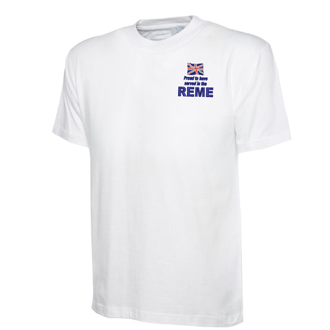 Proud to Have Served in The REME Embroidered Classic T-Shirt