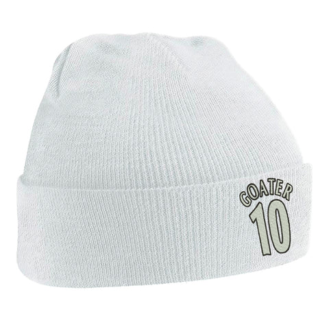 Goater 10 Embroidered Beanie Hat