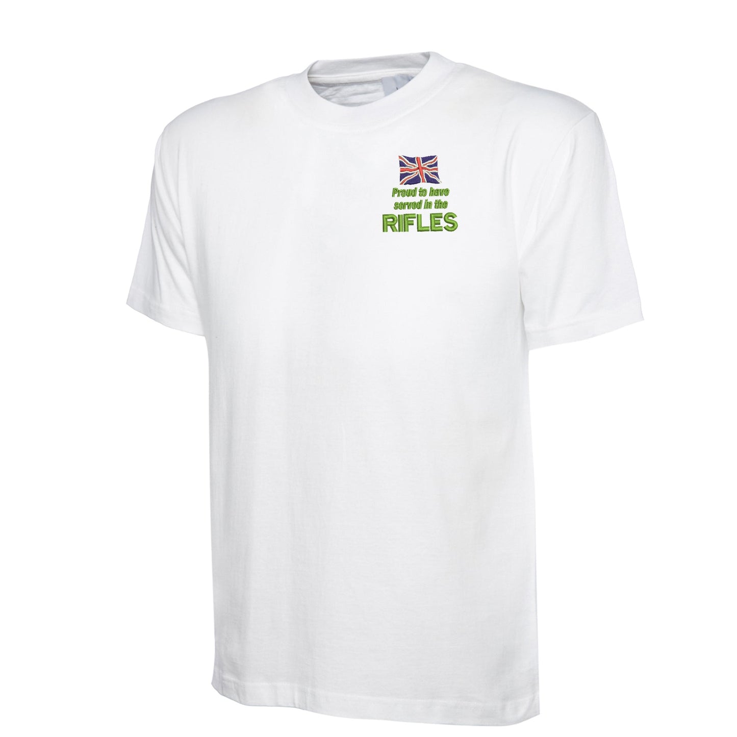 Proud to Have Served in The Rifles Embroidered Children's T-Shirt