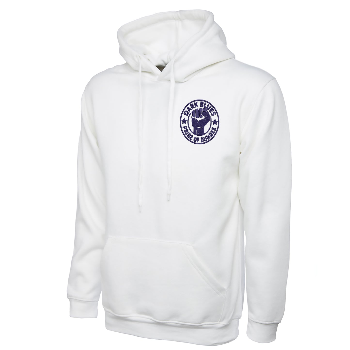 Dark Blues Pride of Dundee Embroidered Hoodie