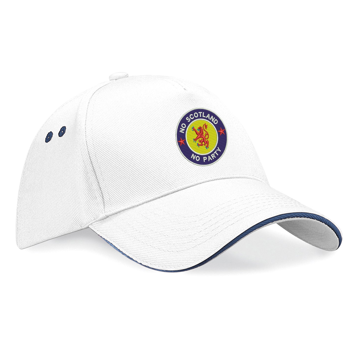 No Scotland No Party Embroidered Baseball Cap