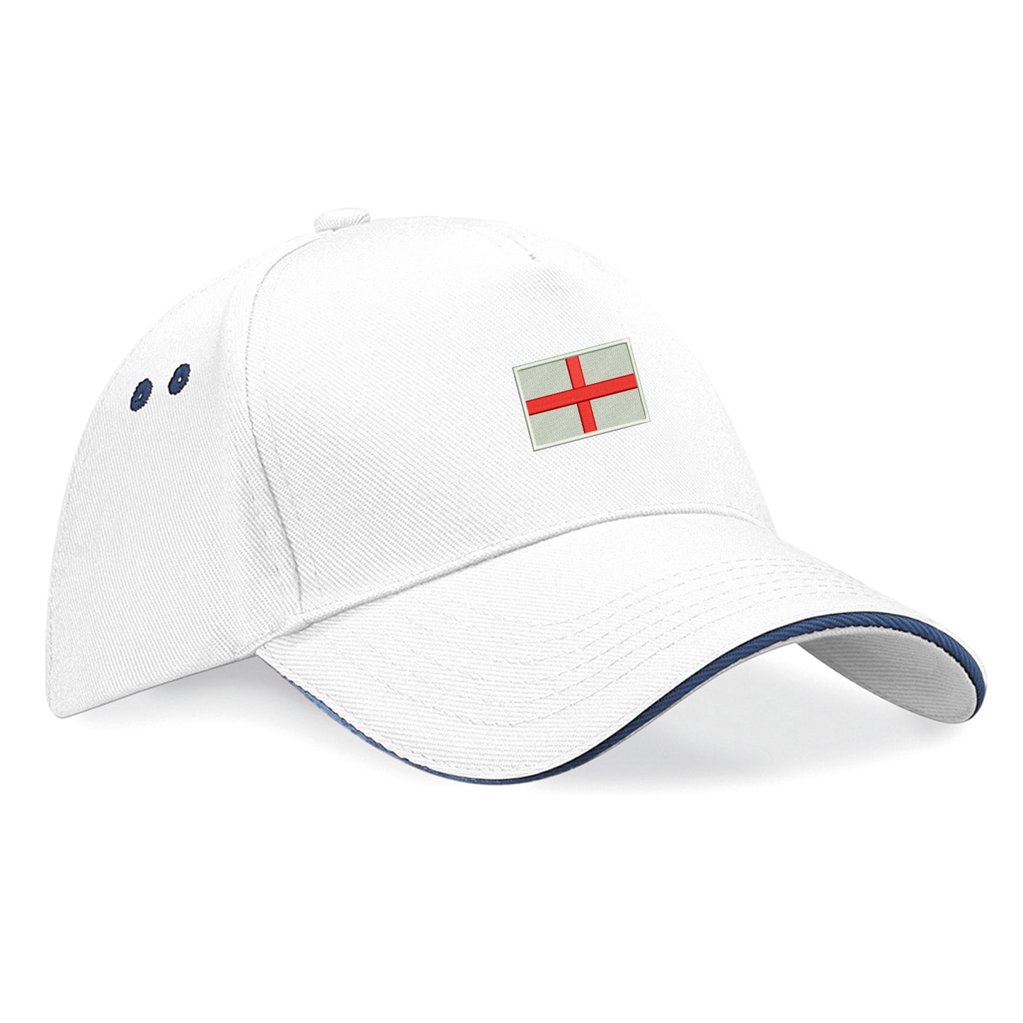 Flag of England Embroidered Baseball Cap