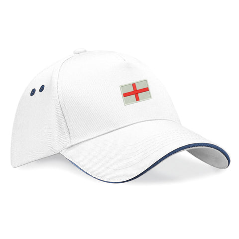 Flag of England Embroidered Baseball Cap