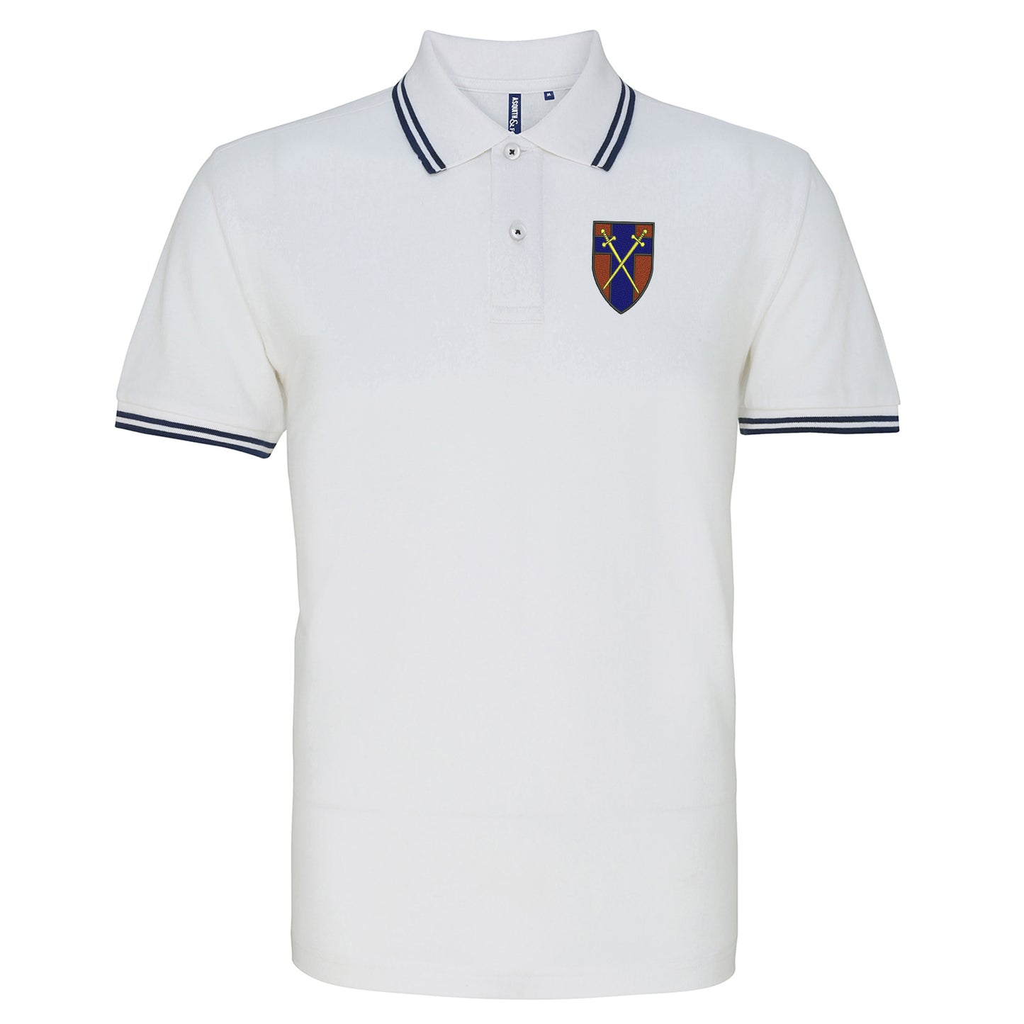 British Forces Germany Embroidered Tipped Polo Shirt