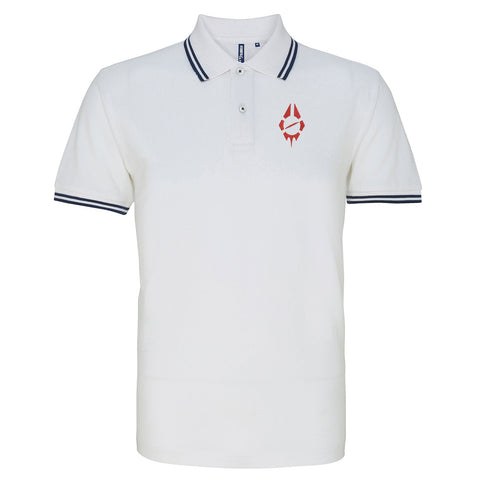 Radio Birdman Embroidered Tipped Polo Shirt