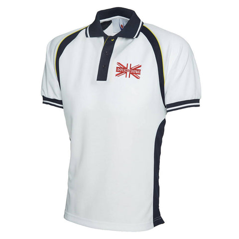 Bournemouth Union Jack Embroidered Sports Polo Shirt