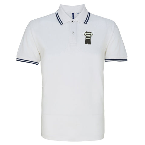 Barbarians Embroidered Tipped Polo Shirt