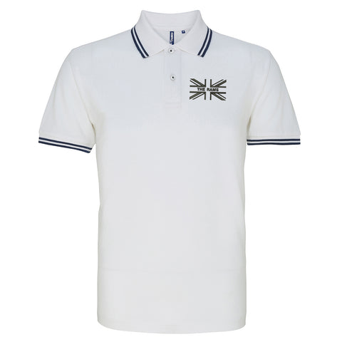 The Rams Union Jack Embroidered Tipped Polo Shirt