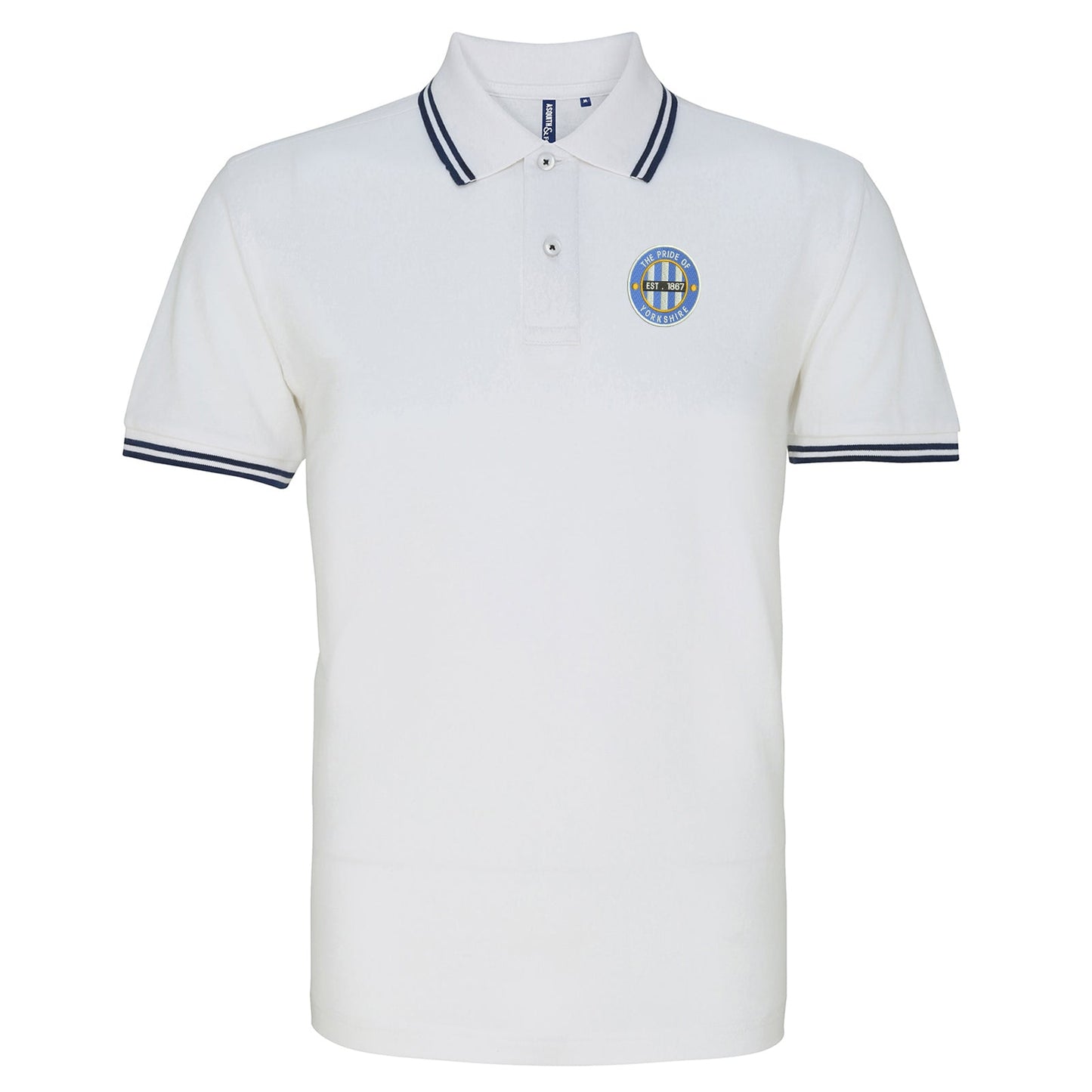 The Pride of Yorkshire 1867 Embroidered Tipped Polo Shirt