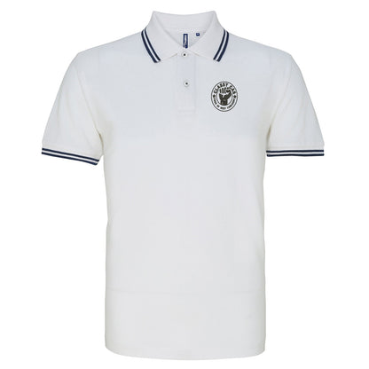 Classy Cas Pride of West Yorkshire Embroidered Tipped Polo Shirt