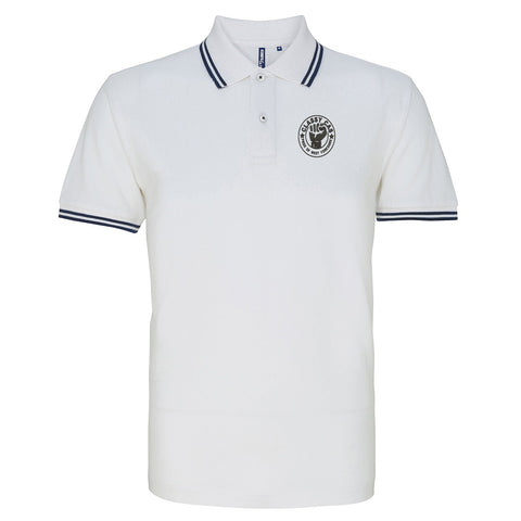 Classy Cas Pride of West Yorkshire Embroidered Tipped Polo Shirt