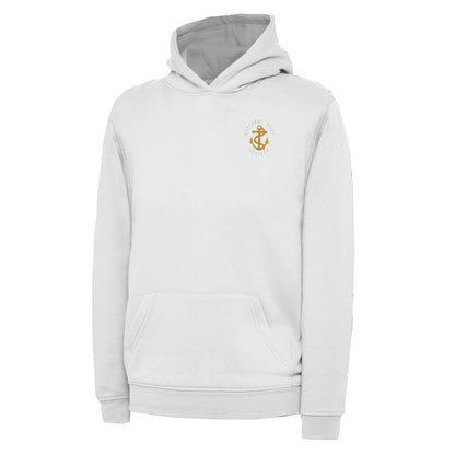 Royal Navy Veteran Anchor Embroidered Children's Hoodie