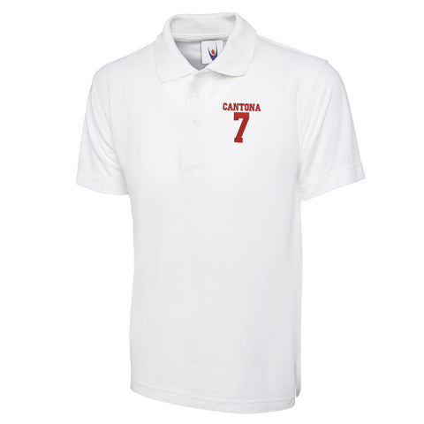 Cantona 7 Embroidered Classic Polo Shirt