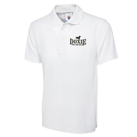 Doxie It's a Way of Life Embroidered Classic Polo Shirt