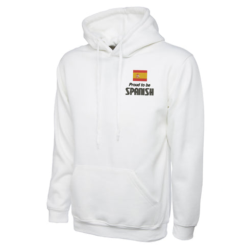 Proud to be Spanish Embroidered Classic Hoodie