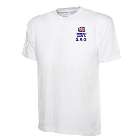 Proud to Have Served in The SAG Embroidered Classic T-Shirt