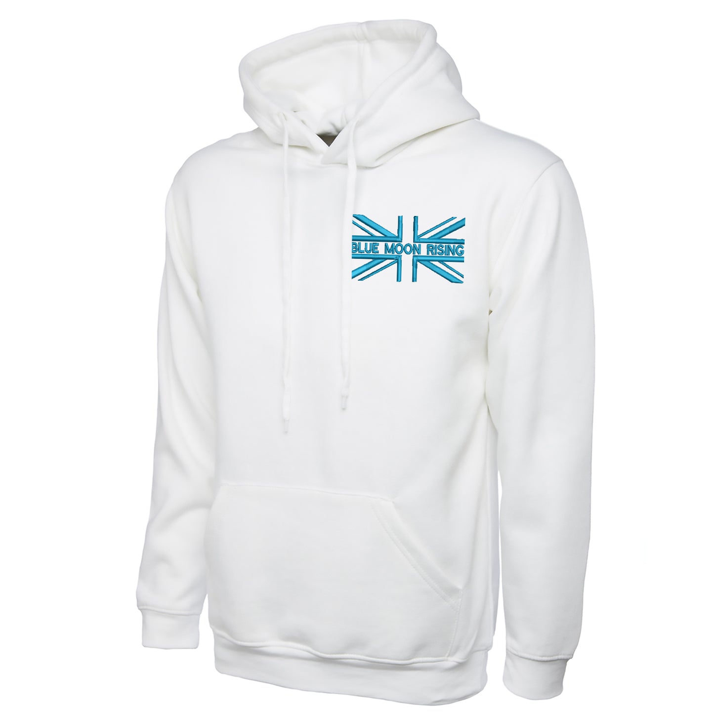 Blue Moon Rising Union Jack Hoodie