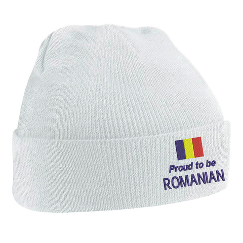 Proud to be Romanian Beanie Hat