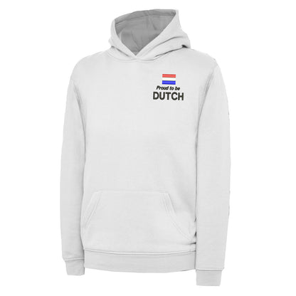 Proud to be Dutch Embroidered Children's Hoodie