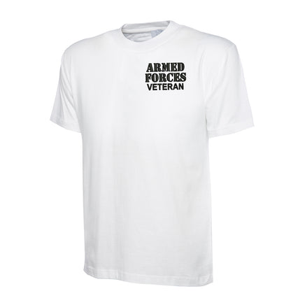 Kids Armed Forces Veteran T Shirt