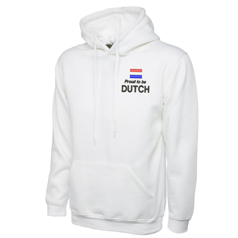 Proud to be Dutch Embroidered Classic Hoodie