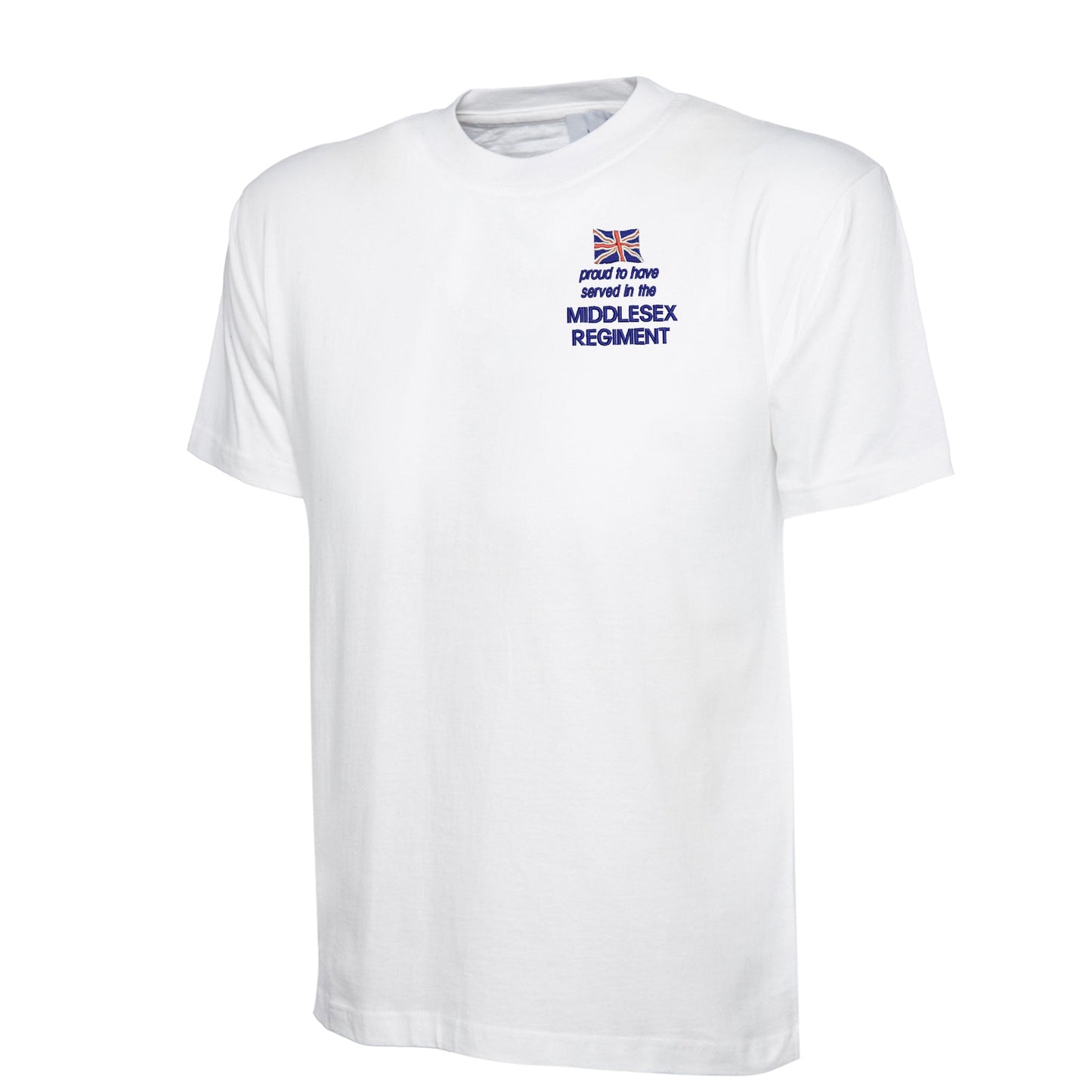 Proud to Have Served in The Middlesex Regiment Embroidered Children's T-Shirt