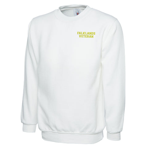 Falklands Veteran Embroidered Classic Sweatshirt