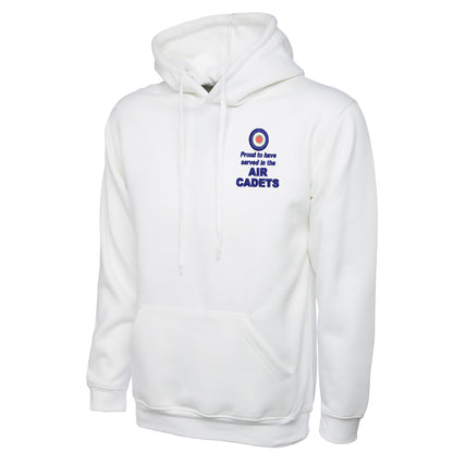 Proud to Have Served in The Air Cadets Embroidered Classic Hoodie