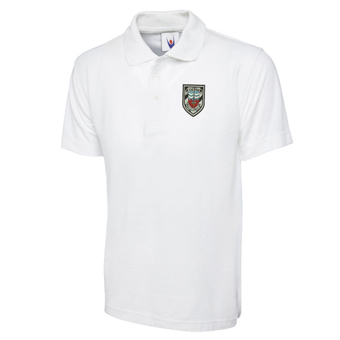 Retro Bath City Embroidered Classic Polo Shirt