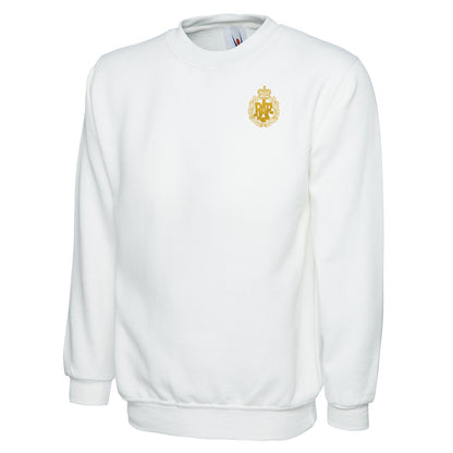 RAF Cap Badge  Embroidered Classic Sweatshirt