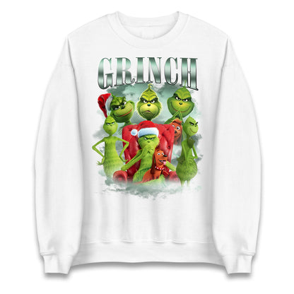 The Grinch Bootleg Christmas Jumper Mens