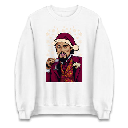 Leonardo DiCaprio Meme Christmas Jumper