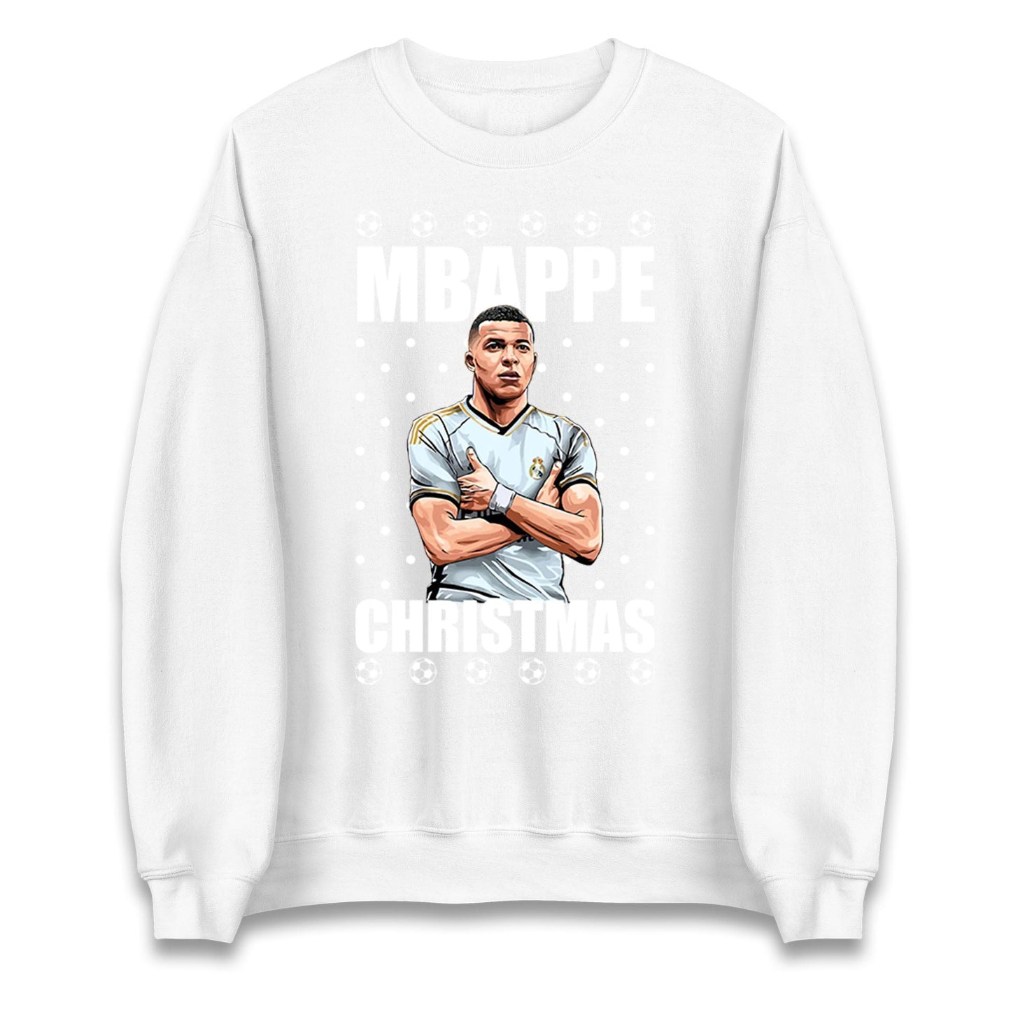 kylian mbappe christmas sweatshirt