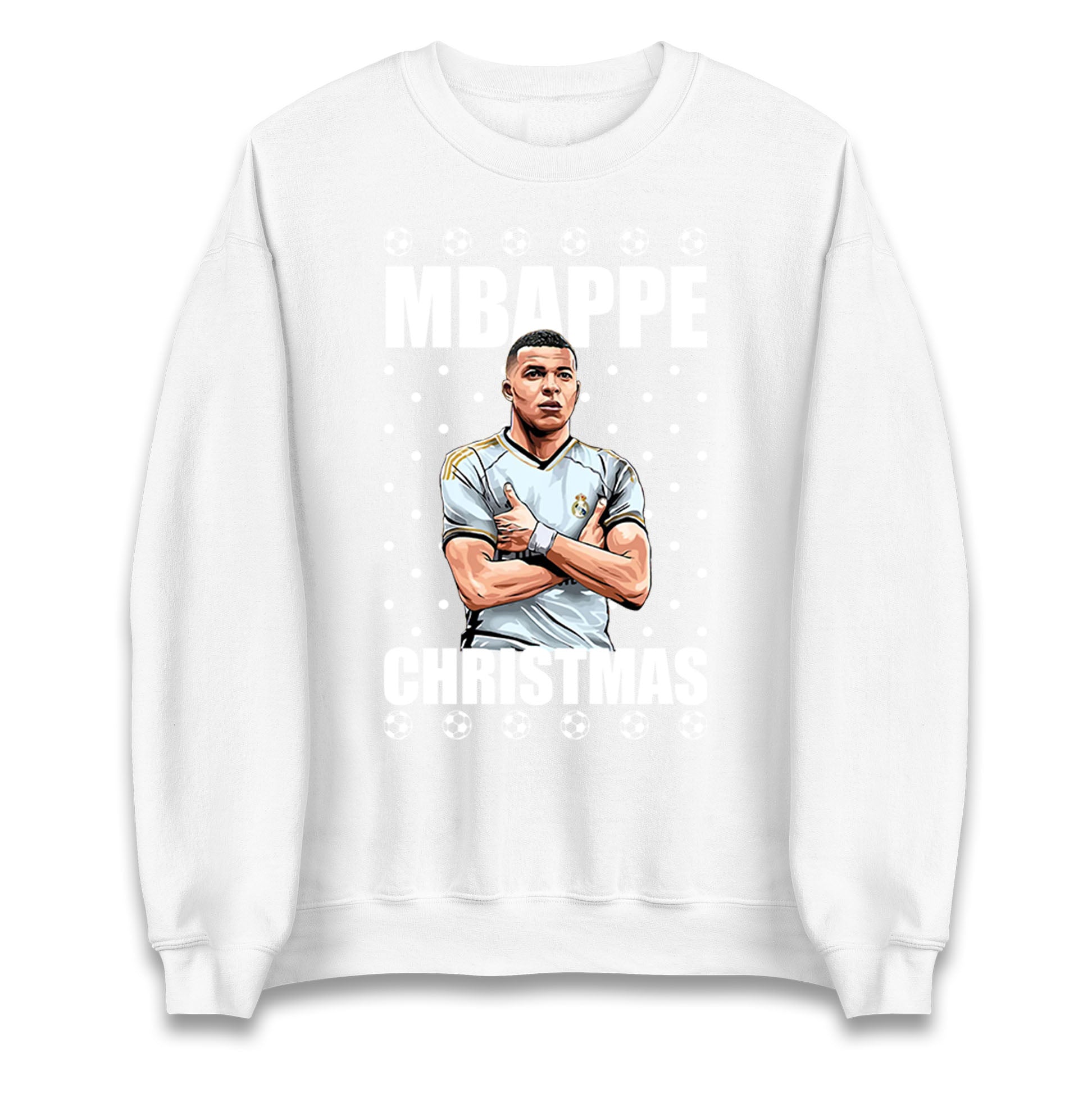 kylian mbappe christmas sweatshirt