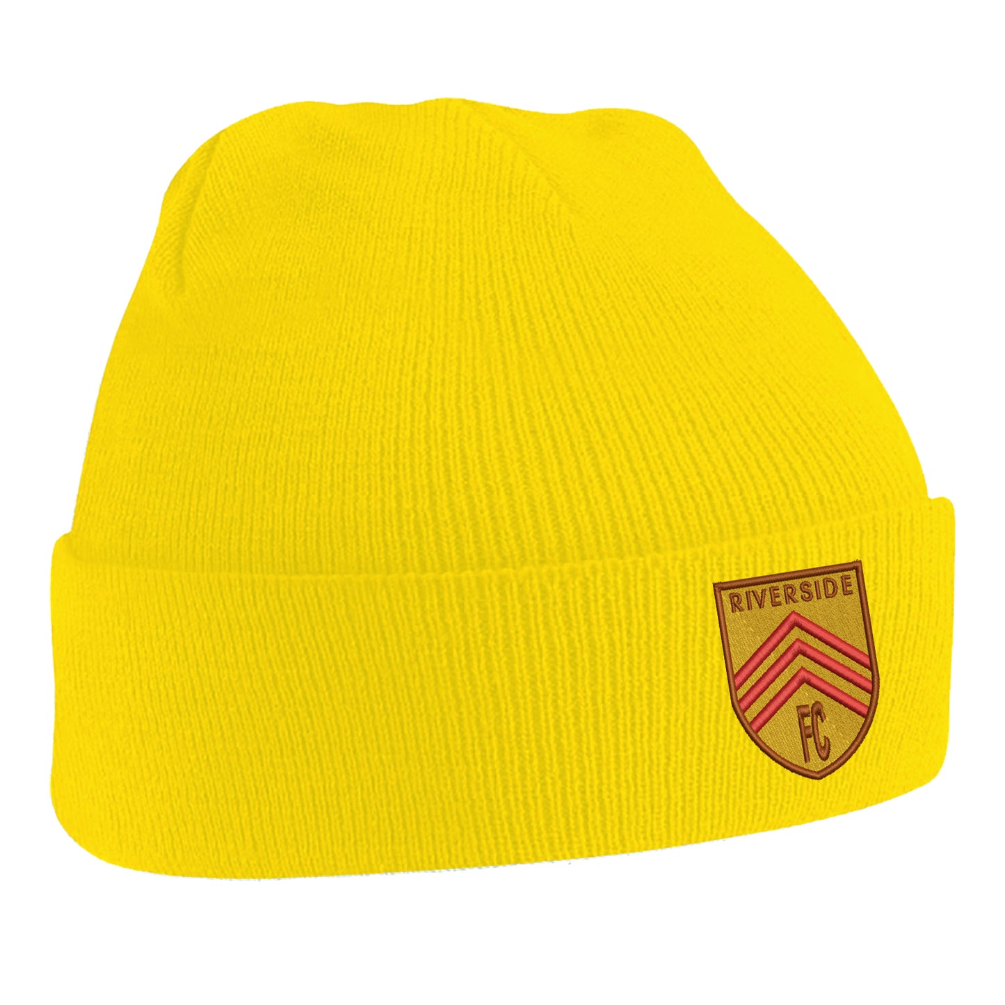 Retro Riverside FC Embroidered Beanie Hat