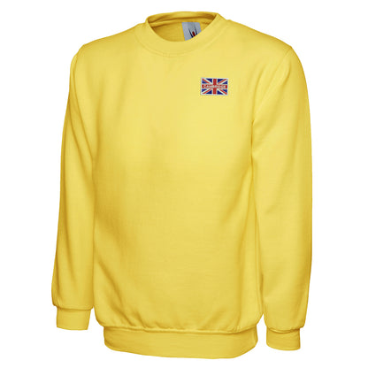 Cambridge Coloured Union Jack Classic Sweatshirt