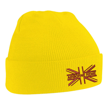 Airborne REME Union Jack  Beanie Hat