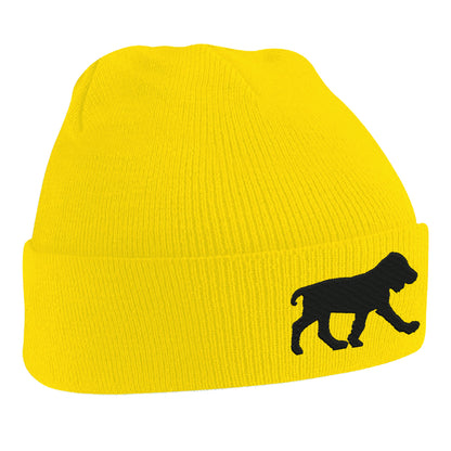 Cocker Spaniel Embroidered Beanie Hat