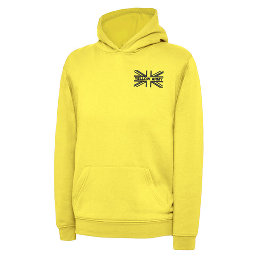 Yellow Army Union Jack Hoodie