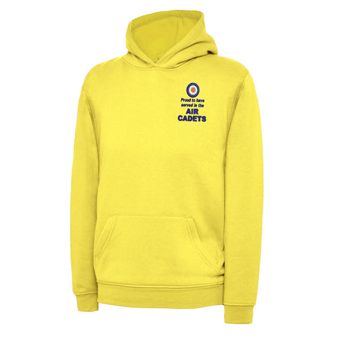 Proud to Have Served in The Air Cadets Embroidered Children's Hoodie