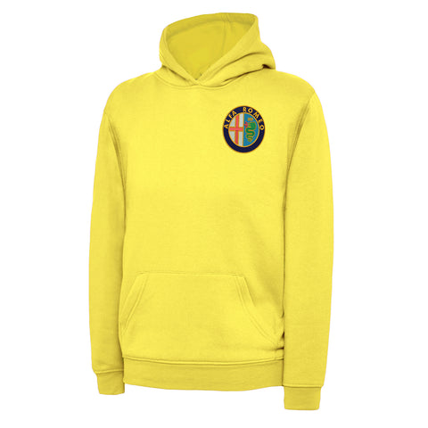 Alfa Romeo Logo Golden Hooded Top