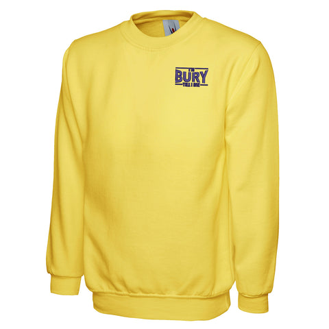 I'm Bury Till I Die Embroidered Classic Sweatshirt