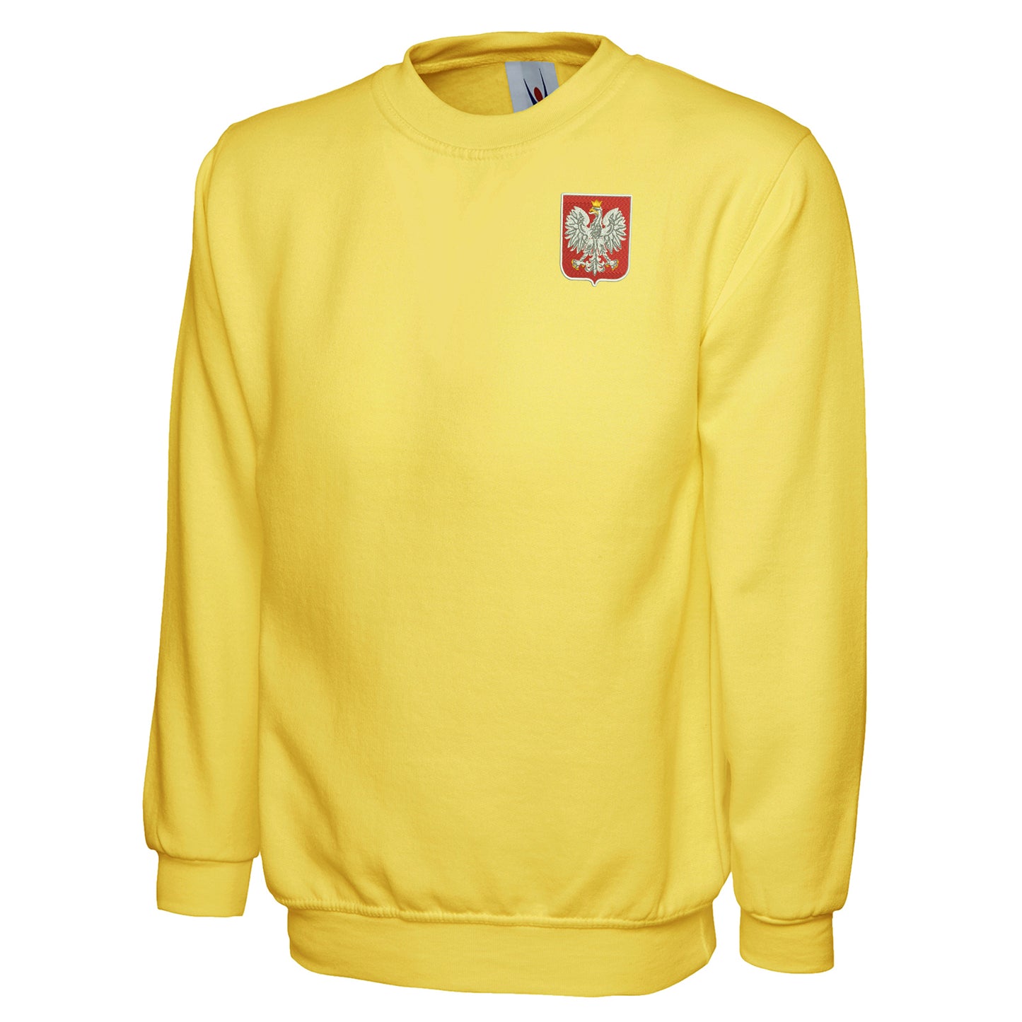 Retro Poland Embroidered Classic Sweatshirt